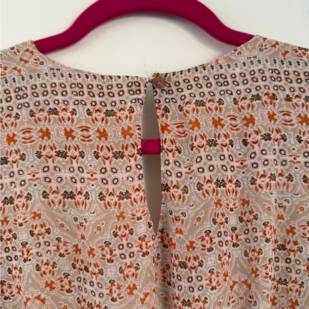Elegant Multicolor Patterned Dress - Picture 6 of 10